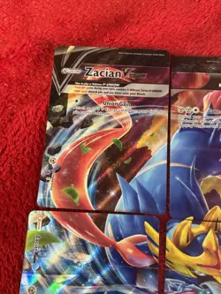 Zacian V-UNION [Set of 4] SWSH: Sword & Shield Promo Cards Holo - Image 5