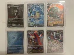 Lot Of 6 Rare Full Art Pokemon Cards. - Image 1