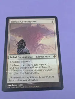 MTG Magic: Rise of the Eldrazi: Eldrazi Conscription #3/248 Rare - LP - Image 1
