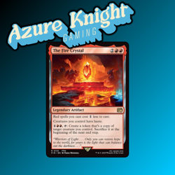 MTG - The Fire Crystal (0135) - Final Fantasy - NM - Image 1