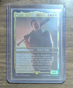 MTG Negan, the Cold-Blooded Foil from Secret Lair Drop NM - Image 3
