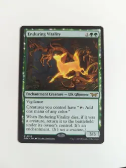 Enduring Vitality R Duskmourn: House of Horror MTG #0176 NM - Image 1