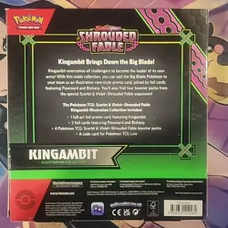 Pokemon Shrouded Fable SV6.5 Kingambit Illustration Collection Sealed - Image 2