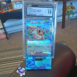 2024 Pokemon Japanese SV Terastal Fest Holo Eevee ex #126 CGC 10 GEM MINT - Image 2