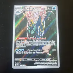 Pokemon Mega Evolution Clawitzer 141/132 Illustration Rare Holo NM - Image 1