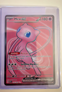 Pokemon 151 Mew ex 193/165 Full Art Ultra Rare Holo Mint 🔥 Scarlet & Violet 202 - Image 1