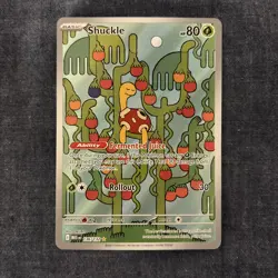 Shuckle 136/132 - ME01: Mega Evolution Pokemon Illustration Rare Holo NM - Image 1