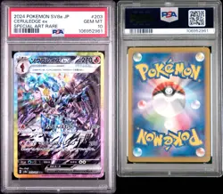 Pokemon TCG Ceruledge ex SAR 203/187 Terastal Festival PSA 10 GEM MT - US Seller - Image 3