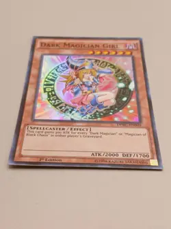 Dark Magician Girl NM Super Rare 1st Edition DPBC-EN009 Yugioh - Image 1