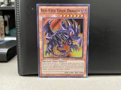 RED-EYES TOON DRAGON 1ST EDITION SUPER RARE SHVI-EN036 MINT/NM YUGIOH! - Image 1