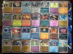 Pokemon TCG Mega Evolution Holo And Reverse Holo 28 Cards Bundle - Image 1