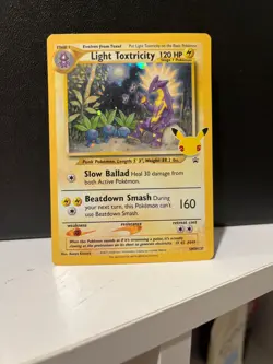 Light Toxtricity SWSH137 SWSH: Sword & Shield Promo Cards Holo - Image 1