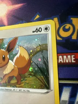 🌀Eevee SWSH095 SWSH: Sword & Shield Promo Cards Holo🌀 Swirl! - Image 2