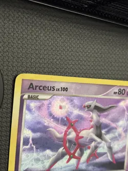 Arceus AR7 Holo Vintage Platinum Promo Card LV 100 - Image 4