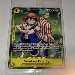 One Piece CCG Monkey.D.Luffy OP10-111 Rare Promo Card Factory Sealed Mint - Image 5