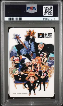 2015 ONE PIECE WANTED POSTER PLAYING CARDS 7 OF HEARTS BOA HANCOCK PSA 10 - Image 2