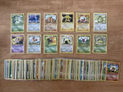 Pokemon Complete Non Holo Base Set 2 Set 21-130 Cards + 4 Holos! - Image 2