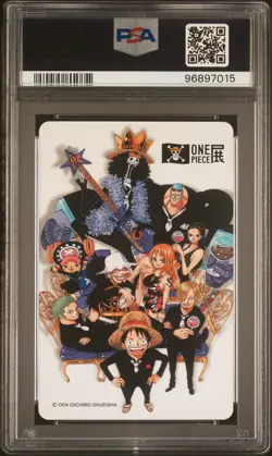 2015 ONE PIECE WANTED POSTER PLAYING CARDS 3 OF DIAMONDS ARLONG PSA 10 - Image 2