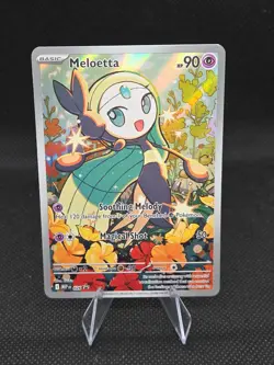 Meleotta Mep 026 promo MBD Starter Set MEGA Diancie EX Pokemon Card ENGLISH - Image 1