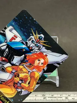 Gundam F91 & Cecily Fairchild Wafer Card MORINAGA Megahouse Japanese Anime - Image 4