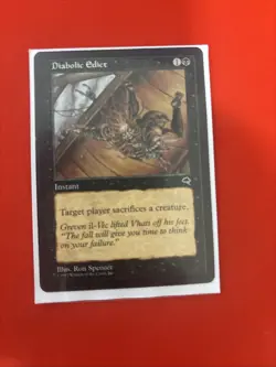 Diabolic Edict Tempest Regular Mtg Magic The Gathering - Image 3