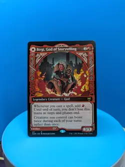 Birgi, God of Storytelling (Showcase) Kaldheim Regular - Image 1