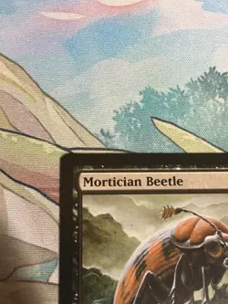 C5133 MAGIC MTG RISE OF THE ELDRAZI MORTICIAN BEETLE #117 RARE NM - Image 3