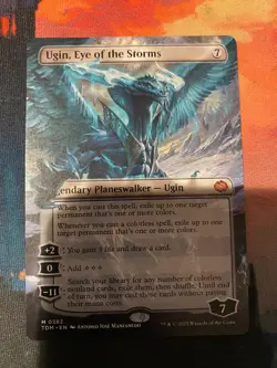MTG Tarkir Dragonstorm Ugin Eye of the Storms Borderless - Image 1