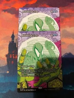 MTG Spider Man Mindbreak Trap Borderless x 2 - Image 1