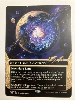 Gemstone Caverns (0016) (Borderless) Edge of Eternities: Stellar Sights Regular - Image 1
