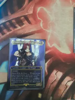 G'raha Tia, Scion Reborn (Borderless) (Surge Foil) Commander: Final Fantasy Foil - Image 1