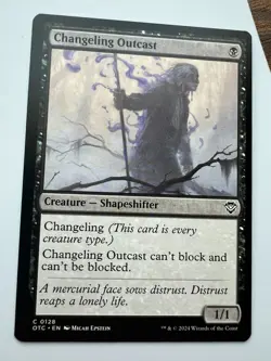 Changeling Outcast Commander: Outlaws of Thunder Junction Regular OTC - Image 1