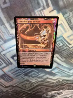 Foil Sword of Fire and Ice NM Unplayed Masterpiece Series: Kaladesh Inventions - Image 3
