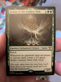 MTG Arasta of the Endless Web Commander Masters 0885 Regular Rare - Image 1
