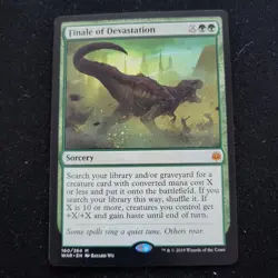 War of the Spark Magic: The Gathering Finale of Devastation NM - Image 1