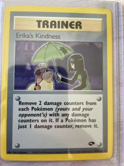 Pokemon WOTC TCG 2000 Gym Challenge: Erika’s Kindness 103/132 - Rare Card - Image 1