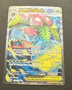 2025 POKEMON MEGA EVOLUTION MEGA VENUSAUR EX ULTRA RARE #155/132! - Image 2