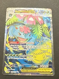 2025 POKEMON MEGA EVOLUTION MEGA VENUSAUR EX ULTRA RARE #155/132! - Image 4