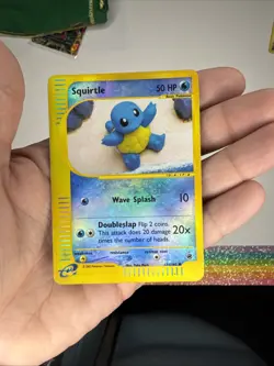 VINTAGE 2002 Squirtle Expedition 131/165 Pokemon TCG RARE - Image 1