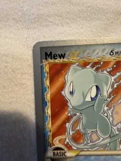 Pokemon 2008 World Championships Mew 101/101 Non-Holo Gold Star Delta Species - Image 3