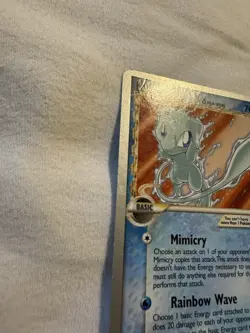 Pokemon 2008 World Championships Mew 101/101 Non-Holo Gold Star Delta Species - Image 5