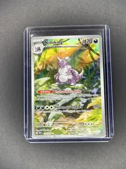 Nidoking 151 2023 Holo Rare Mint Pokemon TCG Scarlet & Violet 174/165 - Image 1