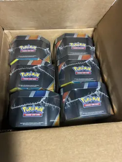 Pokemon TCG Eevee Evolutions Tins 2021 - Set of 6 Factory Sealed - Image 1