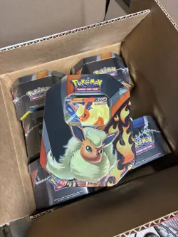Pokemon TCG Eevee Evolutions Tins 2021 - Set of 6 Factory Sealed - Image 4