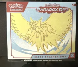 Paradox Rift ETB Elite Trainer Box Pokemon Sealed Brand New - Image 1