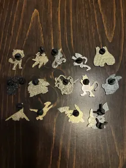 Pokemon Pin Lot of 12 Mega Rayquaza Pikachu Mewtwo Venusaur Latios Latias - Image 2