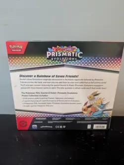 Pokemon Prismatic Evolutions Poster Collection Brand New - Image 3