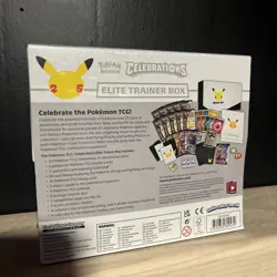 Pokemon Celebrations Elite Trainer Box Sealed ETB - 25th Anniversary Edition - Image 3