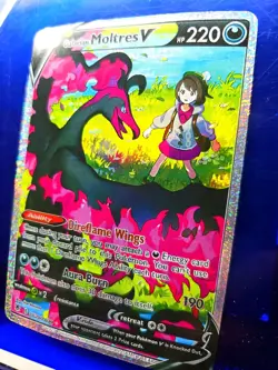 2022 Pokemon SWSH Astral Radiance Galarian Moltres V #TG20/TG30 - Image 2