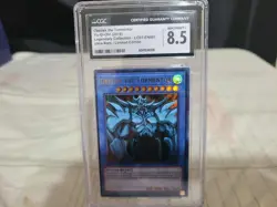 CGC 8.5 (NM/MINT) - Obelisk the Tormentor LC01-EN001 ULTRA RARE - Image 1